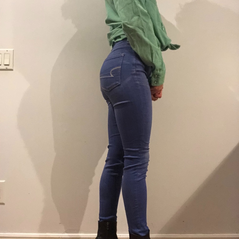SUPER SUPER STRETCH high rise jeans